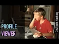 DevTools hacking Profile viewer