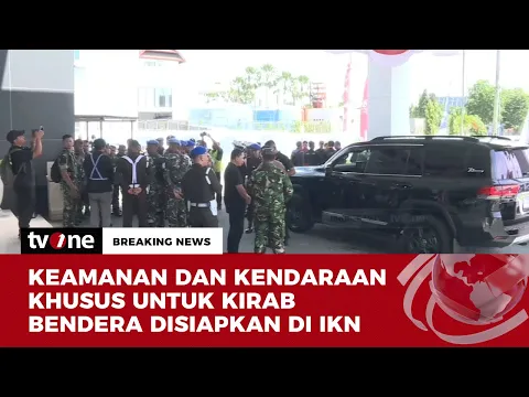 Bandara Sepinggan Diperketat Jelang Kedatangan Bendera Pusaka & Teks Proklamasi