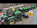 Garden Tractor Salvage Yard Walk Through