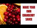 How To Make Can Cranberry Sauce w Forjars Canning Lids