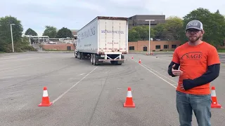 How To Parallel Park To The Passenger Side CDL A  How To Parallel Park To The Passenger Side CDL A