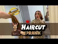 Download Lagu Haircut prank on wife (gets very emotional) | OZZY RAJA