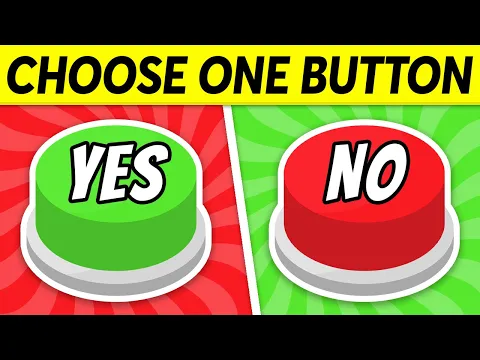 Download MP3 Choose One BUTTON...! 😱 YES or NO Challenge 🟢🔴
