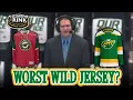 Michael Russo Best Worst Minnesota Wild Jerseys Christmas vs Subway North Stars Reverse Retro