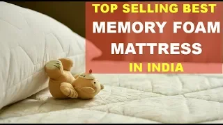 best memory foam mattress models in india thay you can buy from online