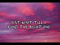 Spencer Crandall - The Right One (Lyrics)
