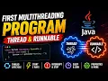 First Multithreading Program in Java - Thread Runnable Lifecycle interrupt sleep join