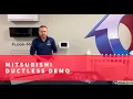Lagu Mitsubishi Electric mini-split demonstration by Command Comfort