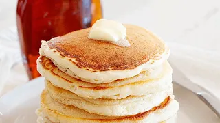 FULL RECIPE ▻ https://bakerbettie.com/pancake-recipe-without-baking-powder/ SUBSCRIBE .... 