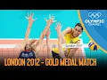 Download Lagu Brazil vs USA - Women's Volleyball Gold Final | London 2012 Olympic Games