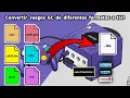 Convertir formatos NKIT ISO - CISO