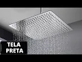 Download Lagu Som de Chuveiro para Dormir Relaxar - (Barulho de Chuveiro Ligado Água Corrente) - Tela Preta