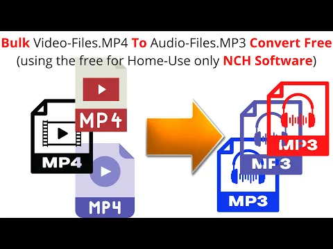 Download MP3 Free Bulk Convert MP4 to MP3 files