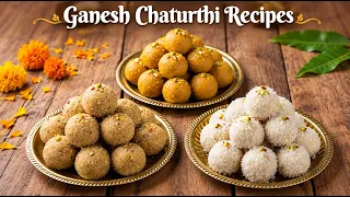 10 Easy Ladoo Recipes for Ganesh Chaturthi | Ganesh Chaturthi Special | Vinayaka Chaturthi Recipes