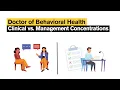 The differences between ASU Online s two Doctor of Behavioral Health DBH concentrations