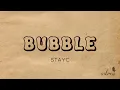STAYC - Bubble (English Ver.) Lyrics