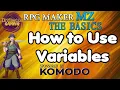 RPG Maker MZ the Basics - How to use Variables