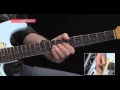 Rory Gallagher - Tattoo d Lady lesson Rhythm Parts