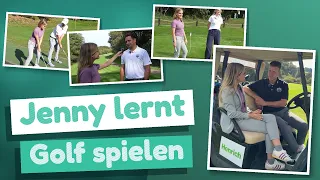 Auf dem Golfplatz mit Jenny: Wie talentiert ist sie? | B2 Deutsch Hören