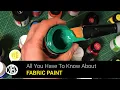 Painting With Fabric Paint What to Consider When Buying It How to Apply It and How to Wash It
