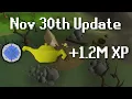 XP GUIDE - MASSIVE OSRS UPDATE NOV 30TH