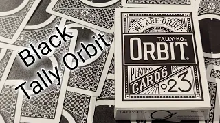 Daily Deck Review Day 504 Black Tally Ho Orbit Playing Cards 