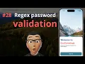 Mastering Regex for Password Validation Log In Sign Up with Firebase