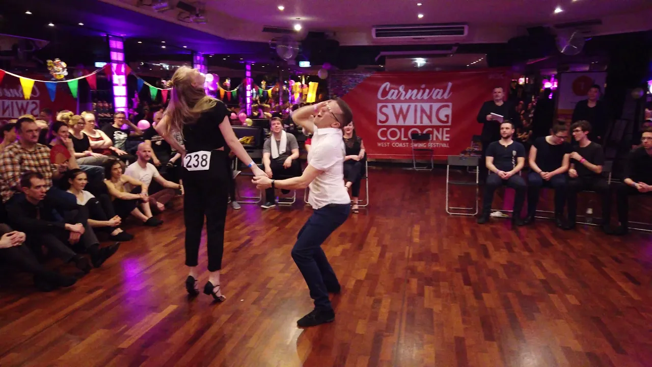 Zsolt Csajagi & Katharina Nack - 3rd place Open Jack&Jill - Carnival Swing 2020