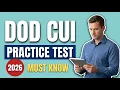 Act DoD CUI Training Exam 15 Questions and Answers