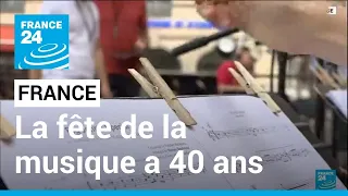 Fête de la musique : l’événement célèbre ses 40 ans • FRANCE 24