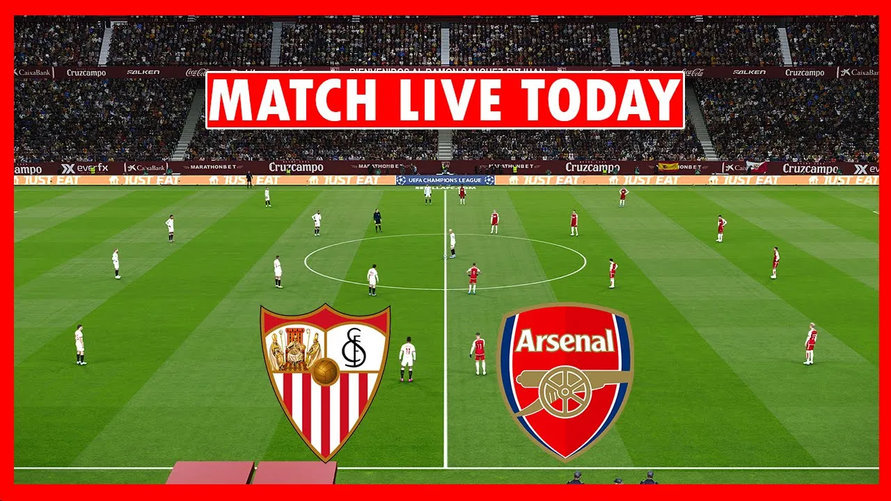 ????Sevilla vs Arsenal LIVE ???? UEFA Champions League 23/24 ⚽ Full Match LIVE Today Highlights