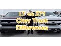What is different about a 2017 Chevrolet Silverado LT vs Z71