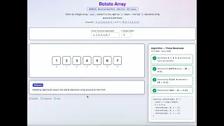 LeetCode 189 - Rotate Array Optimal O n Solution Interview Explanation
