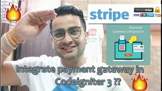 How to integrate payment gateway in Codeigniter 3 Codeigniter Revision