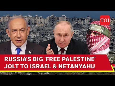 Download MP3 Putin's 'Free Palestine' Pledge Shocks Israel; Russia Rejects Netanyahu's Objection | 'No Change...'