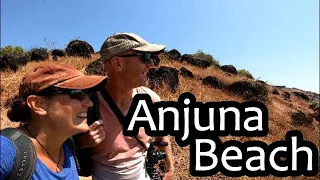 Loads to explore at Anjuna Beach, Goa | Loving Goa Beaches (S. India Ep. 17)