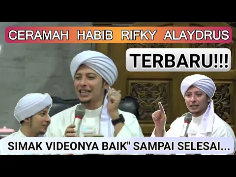 Download MP3 CERAMAH HABIB RIFKY ALAYDRUS TERBARU || ceramah habib rifky alaydrus