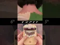 Download Lagu Somebody That I Used To Know on Mini Kalimba #shorts