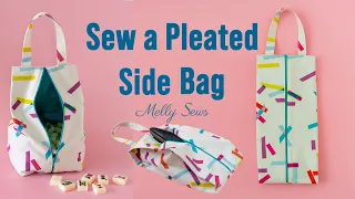 Sew a Pleated Side Bag