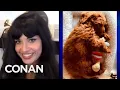 Jameela Jamil Has A Horny Puppy CONAN on TBS