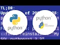 Installing specific package version with pip