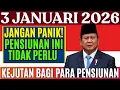 Lagu Jangan Panik! Pensiunan Ini Tidak Perlu Bayar Tagihan Mulai 3 Januari 2026