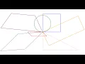 Drawing the main 2D geometric figures e g the parallelogram square circle triangle trapezium