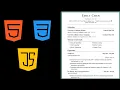 Build your own FREE AI Resume Builder - HTML CSS JS