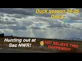 Duck hunting at Sacramento National Wildlife Refuge things did not turn out well
