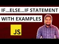JavaScript If If Else If Else If with Examples