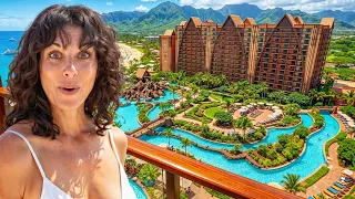 I Tried Hawaii s BIGGEST Family Resort Aulani Ko Olina Resort