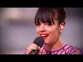 Lily Allen - Somewhere Only We Know - Live du Grand Journal