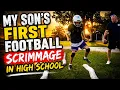 Football Scrimmage