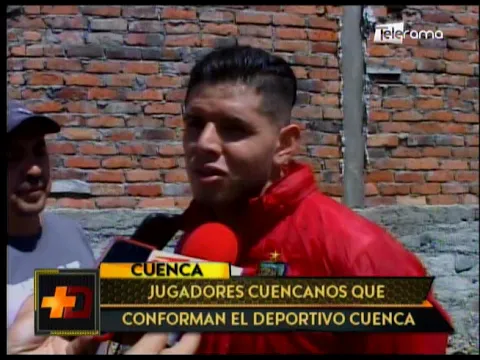 Jugadores cuencanos que conforman el Deportivo Cuenca